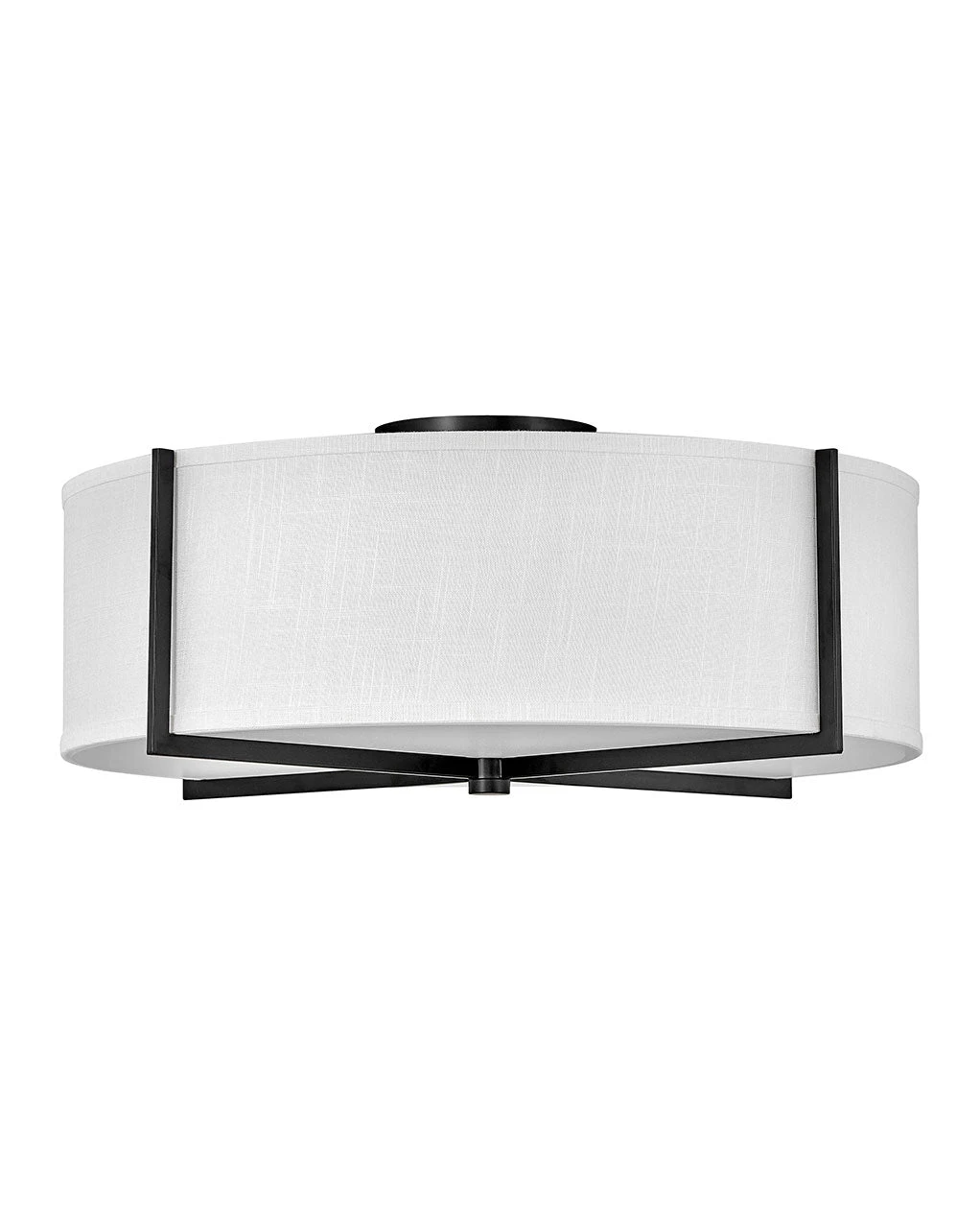 Axis Off White Semi-Flush Mount - Image 6