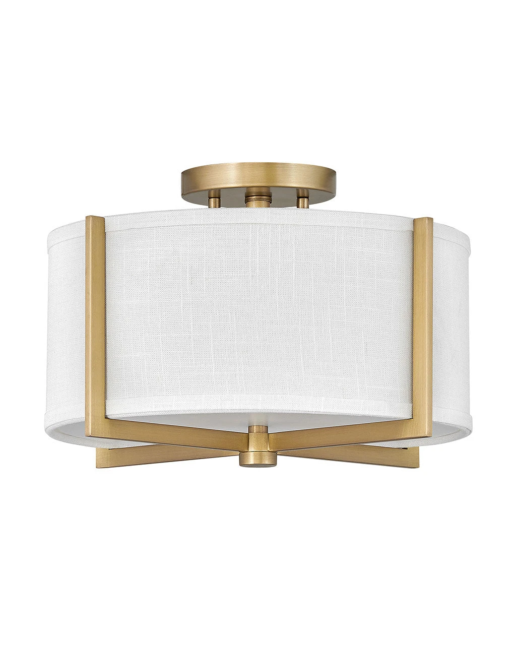 Axis Off White Semi-Flush Mount - Image 8