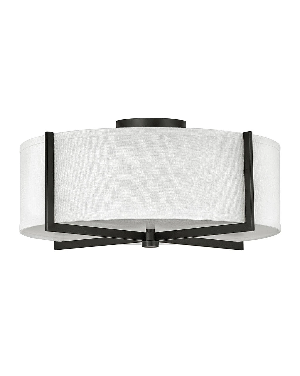Axis Off White Semi-Flush Mount - Image 9