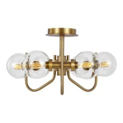 Verne Semi Flush Mount
