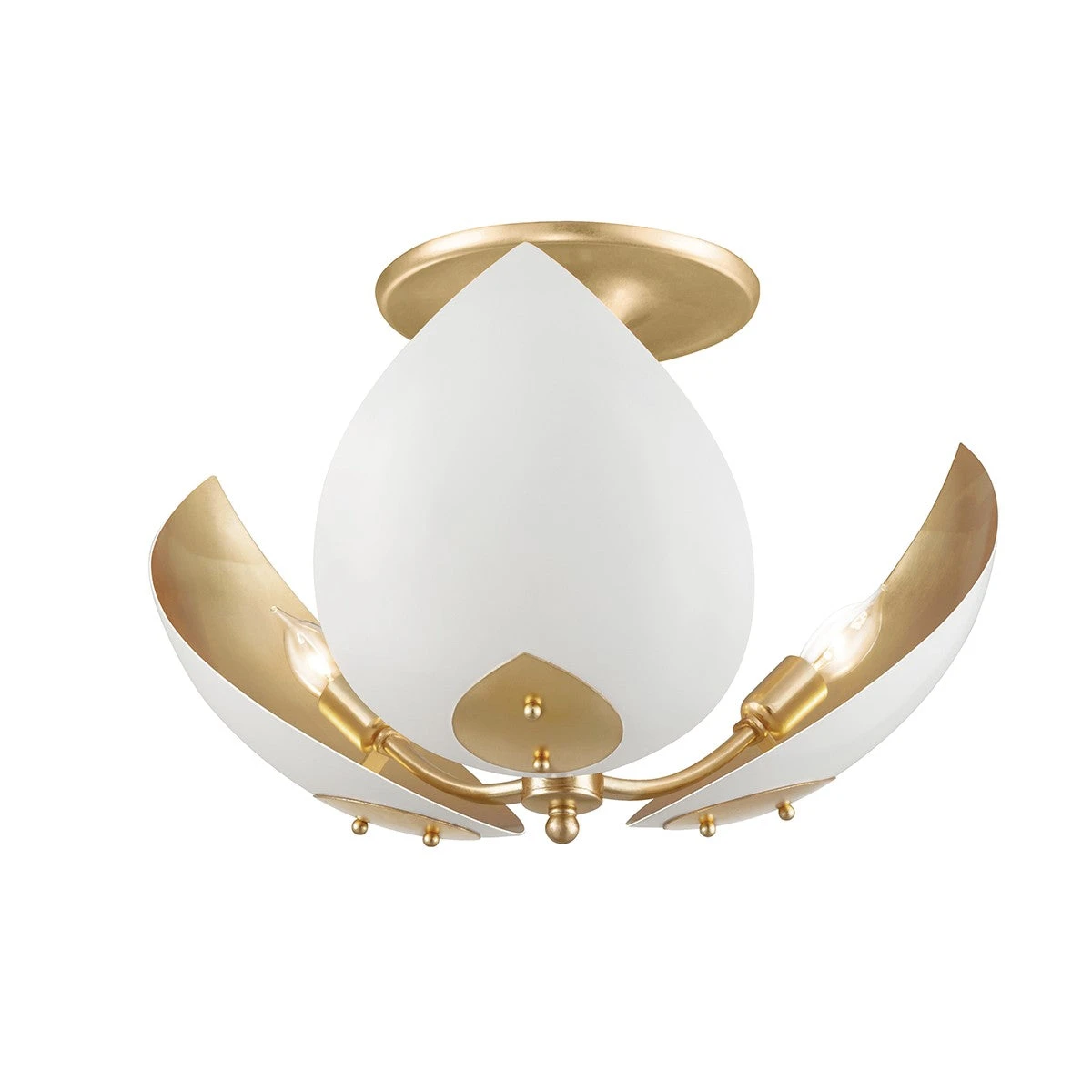 Lotus Semi-Flush Mount - Image 2