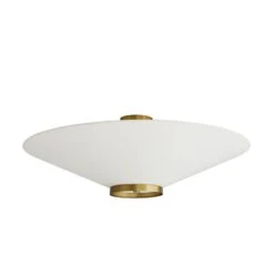 Decker Semi-Flush Mount
