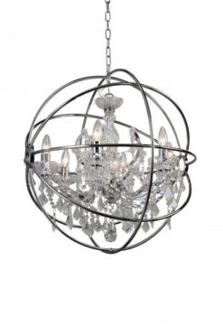 Six Light Chandelier 9849/6P-CH
