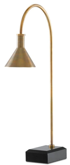 Thayer Brass Desk Lamp Floor Lamp