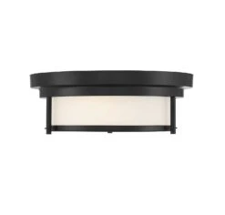 Two Light Flush Mount M60062MBK
