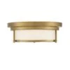 Two Light Flush Mount M60062NB