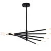 Ten Light Chandelier DU161C30BK