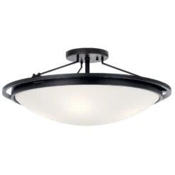 23.25" 4 Light Semi Flush Olde Bronze®