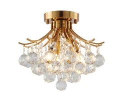 Three Light Semi Flush Mount BET01FM12BR