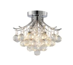 Three Light Semi Flush Mount BET01FM12CH