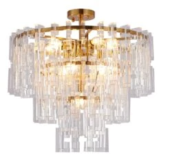 Ten Light Chandelier LX54