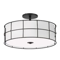 Dainolite Alcala Semi-Flush Mount