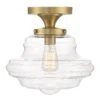 One Light Semi Flush Mount M60069NB