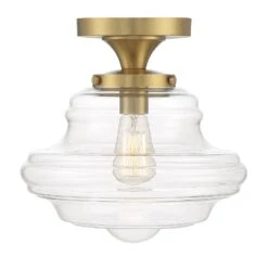 One Light Semi Flush Mount M60069NB