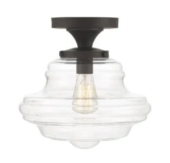 One Light Semi Flush Mount M60069ORB