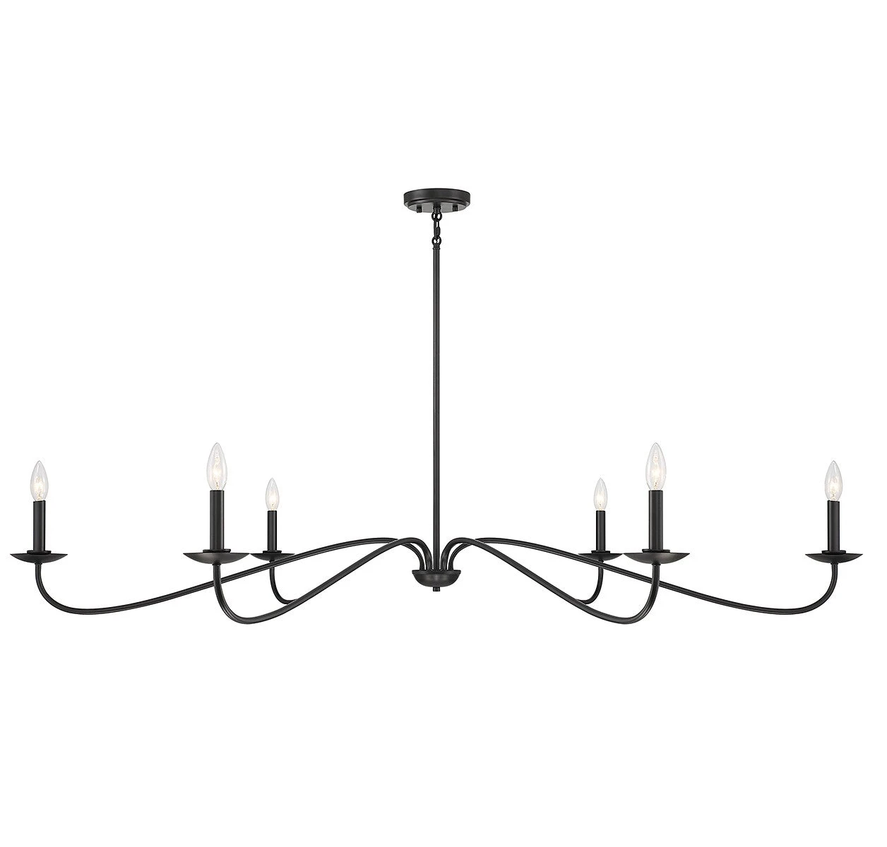 Six Light Chandelier M100119MBK
