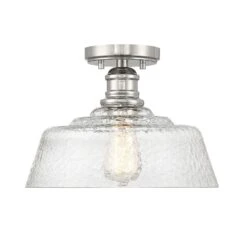 One Light Semi Flush Mount M60070PN