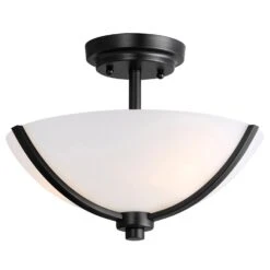 Maxim Deven Semi-Flush Mount