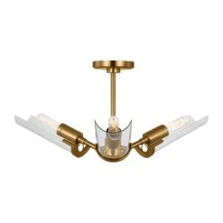 Mezzo Semi Flush Mount