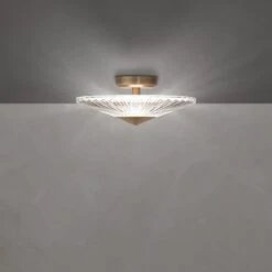 Origami Semi Flush Mount