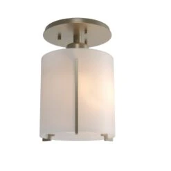 Exos Glass Semi Flush Mount