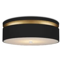 Serenity Black Flush Mount Flush Mount