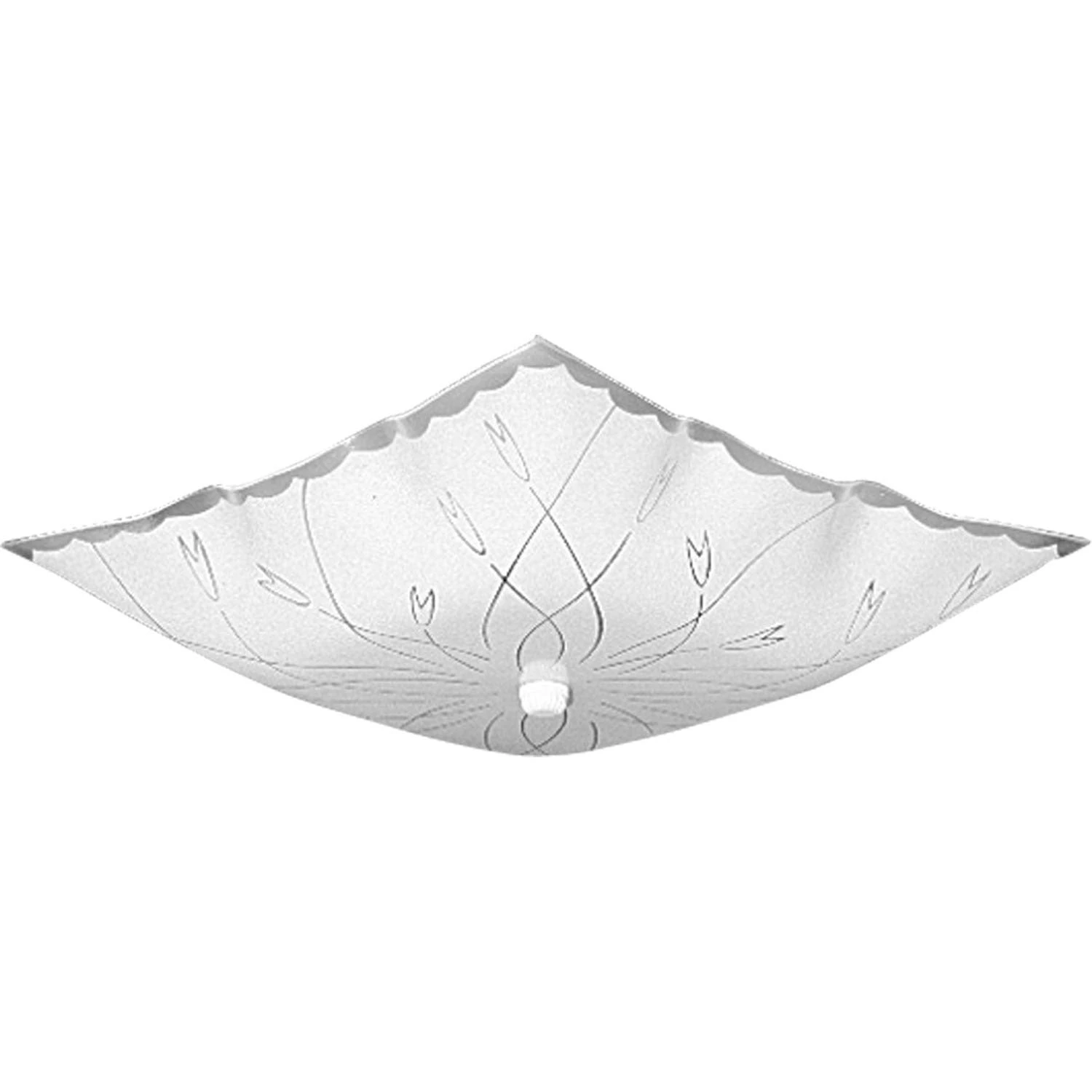 Progress Square Glass Semi Flush Mount - Image 2