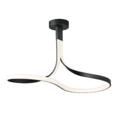 Serpentine Semi-Flush Mount