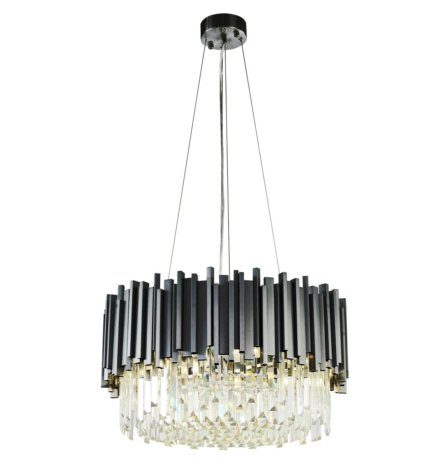 Eight Light Chandelier MU10C22BLK
