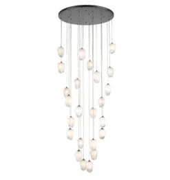 24 Light Chandelier YS100C32BLK