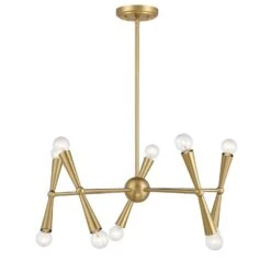 Ten Light Chandelier M100128NB