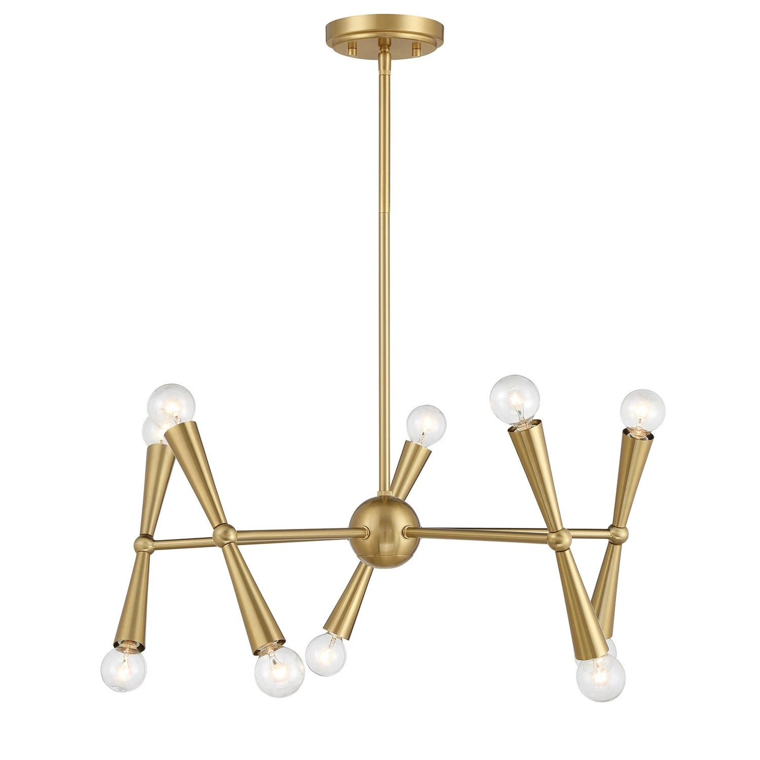 Ten Light Chandelier M100128NB