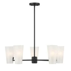 Four Light Chandelier M100130MBK