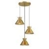 Three Light Chandelier M100139NB