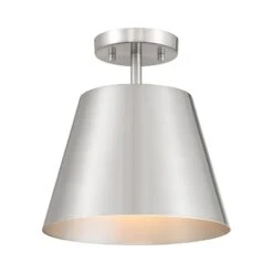 One Light Semi Flush Mount M60076BN
