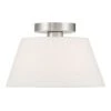 Three Light Semi Flush Mount M60077BN