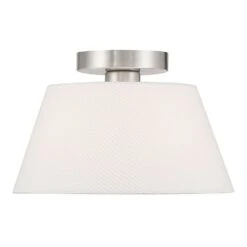 Three Light Semi Flush Mount M60077BN