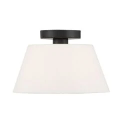 One Light Semi Flush Mount M60077MBK