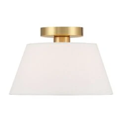 Three Light Semi Flush Mount M60077NB