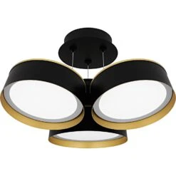 Byrnes Semi Flush Mount