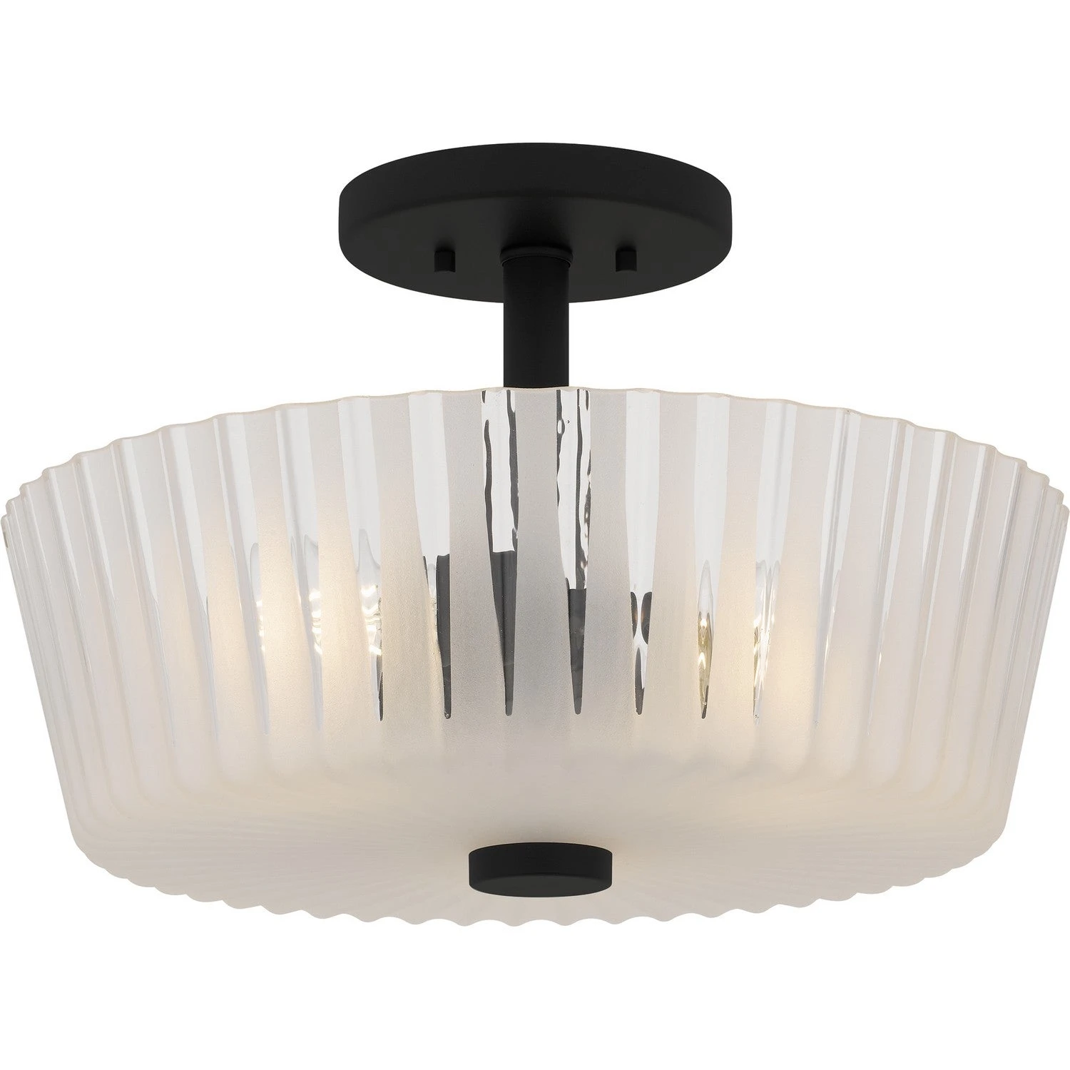 Gray Semi Flush Mount
