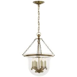 Country Bell Jar Chandelier