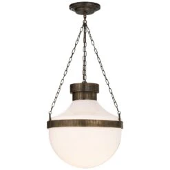 Modern Schoolhouse Chandelier