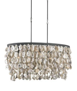 Oyster Shell Collection Linear Suspension