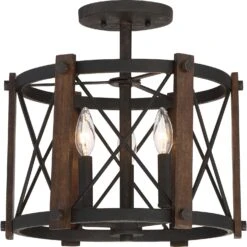 Baron Semi Flush Mount