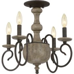 Castile Semi Flush Mount