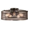 DVI Gastown Semi-Flush Mount