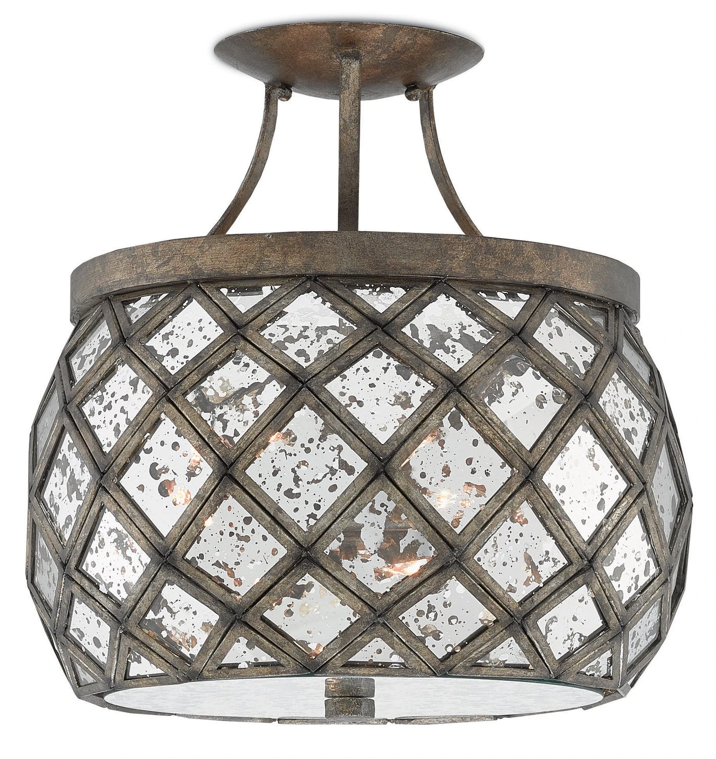 Buckminster Collection Semi Flush Mount