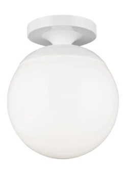 Leo Hanging Globe Semi Flush Mount