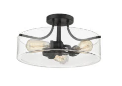 Z-LIte Delaney Semi Flush Mount